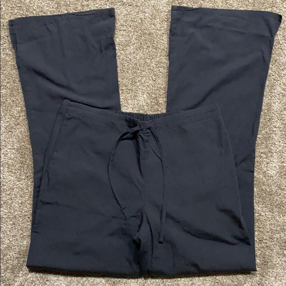 Dark grey scrub pants